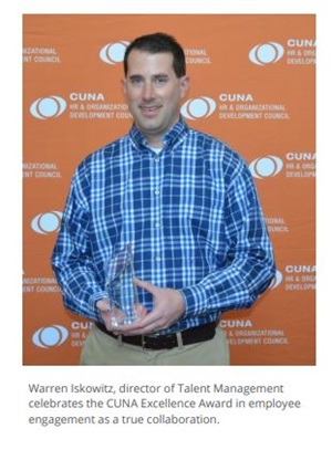 Warren CUNA award picture