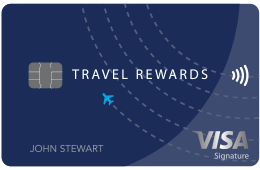 BCU Travel Rewards Visa credit card